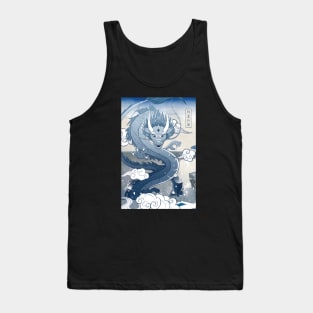 Blue Dragon Tank Top